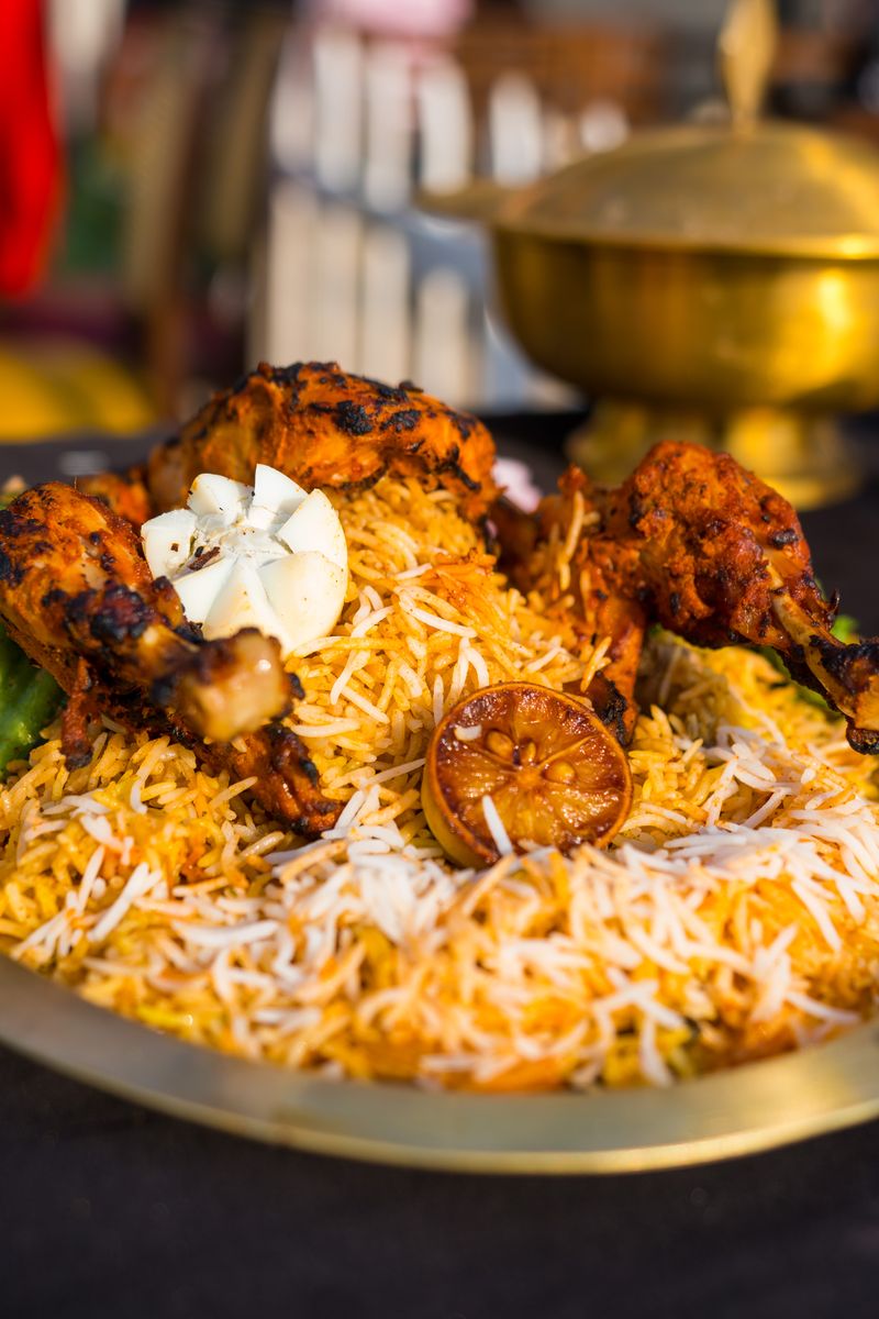 Chicken Malai Seekh Biryani