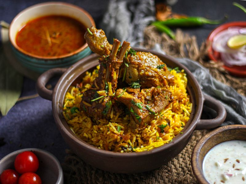 Mutton Lucknowi Biryani