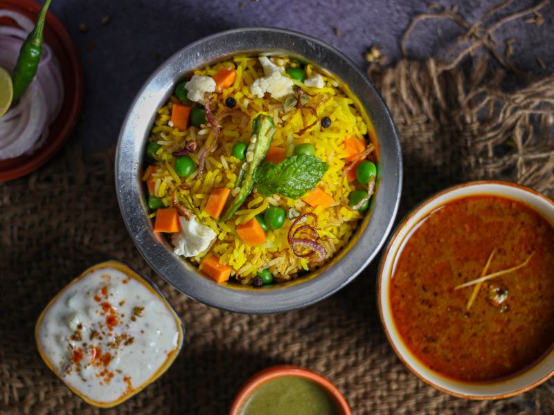 Veg Dum Biryani