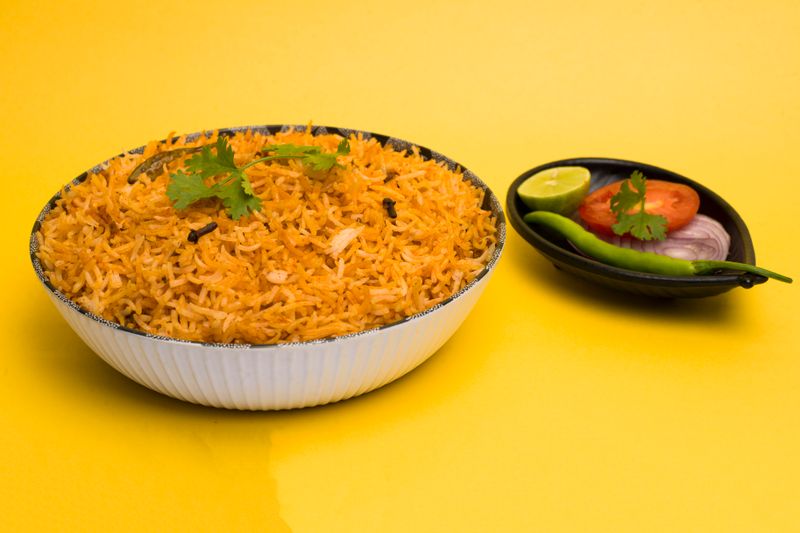 Paneer Hyderabadi Biryani